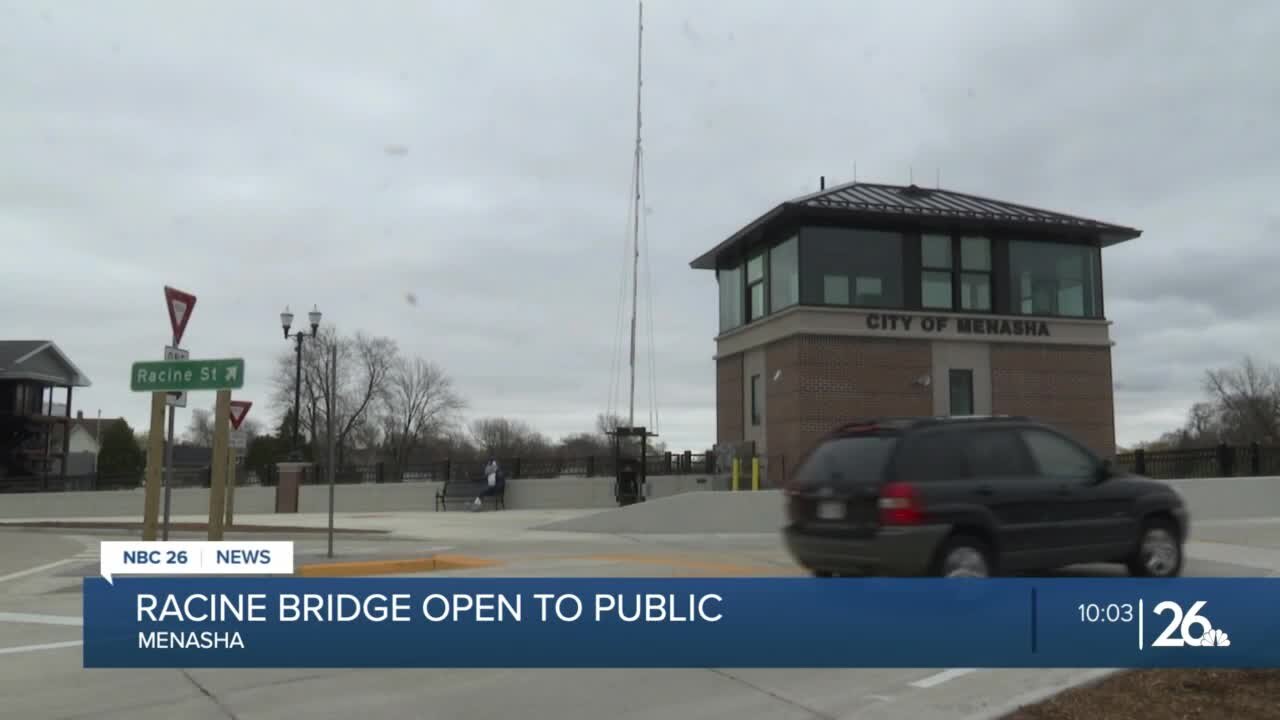 Racine Street Bridge reopens, connecting Doty Island area to downtown Menasha