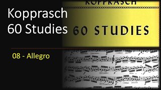 🎺🎺 Kopprasch 60 Studies for Trumpet - 08 Allegro