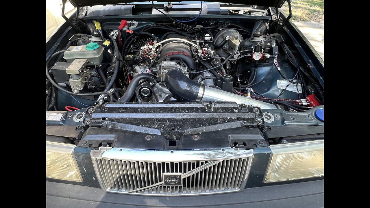 Volvo 940 Wagon LS Swap fuel sys wrap up