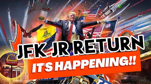 JFK Jr Return > It's Happening