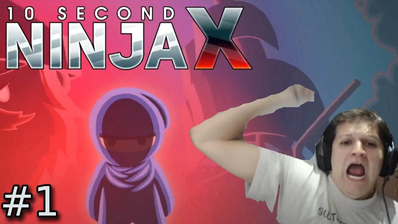 10 Second Ninja X - #1 Jogo de SPEEDRUN!