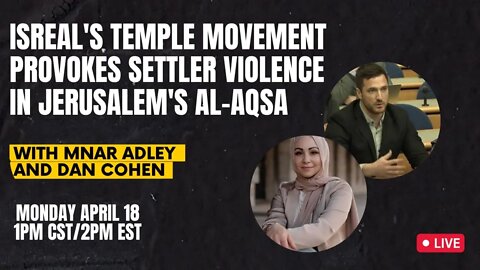 URGENT: Israel's Temple Movement Provokes Settler Violence in Jerusalem's Al-Aqsa