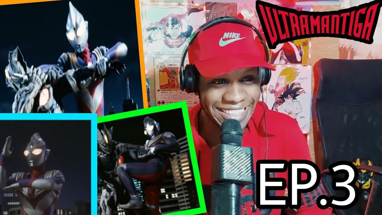 Ultraman Tiga Episode 3 Blind Reaction