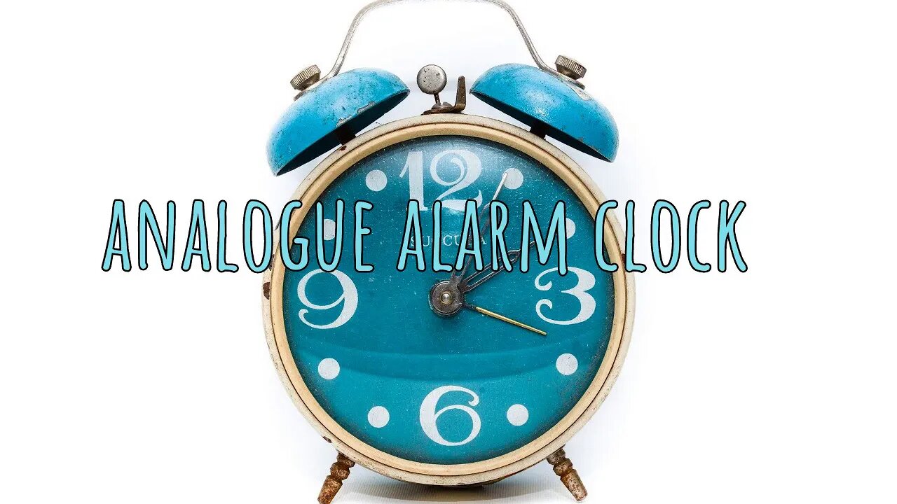 ⏰Analogue ALARM CLOCK Sound Effect 1.Old Clock Alarm Free Download - 1:03 Minutes