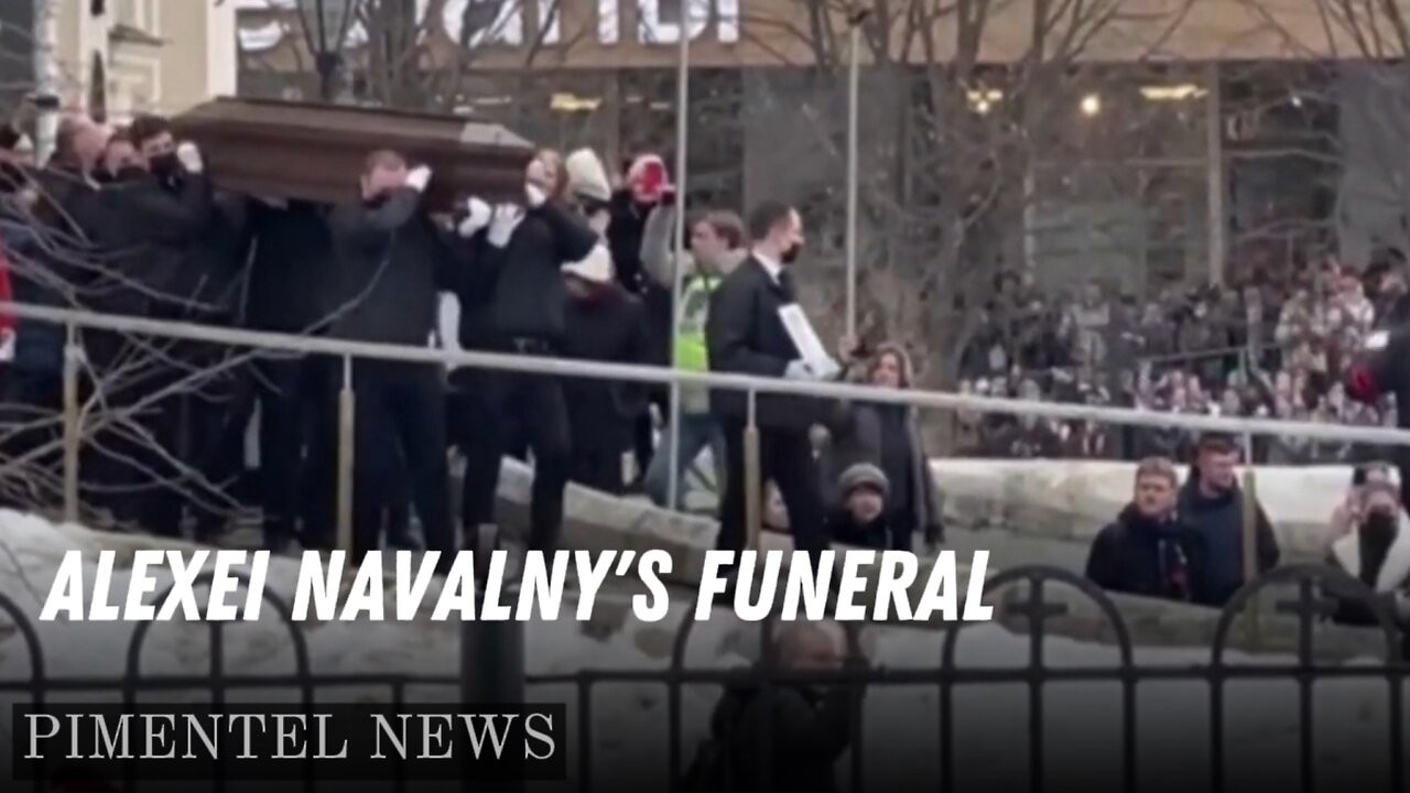 Thousands gather for Alexei Navalny's funeral in Moscow