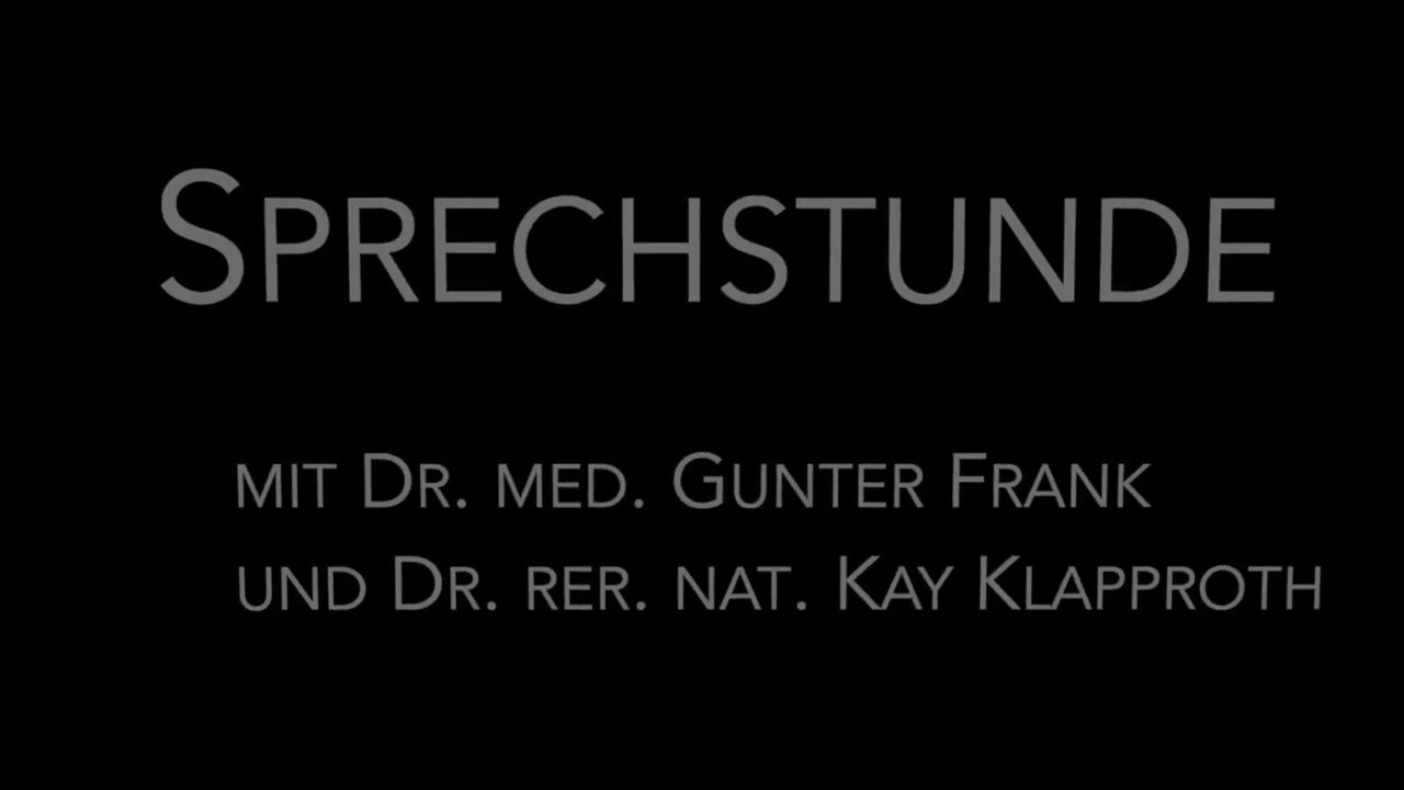 May 15, 2024..🇩🇪 🇦🇹 🇨🇭..🚑🇪🇺👉IDA-SPRECHSTUNDE👈🇪🇺🚑...👉👁️RKI-Files und andere Lügen! IDA-Sprechstunde mit Dr． Gunter Frank und Dr． Kay Klapproth