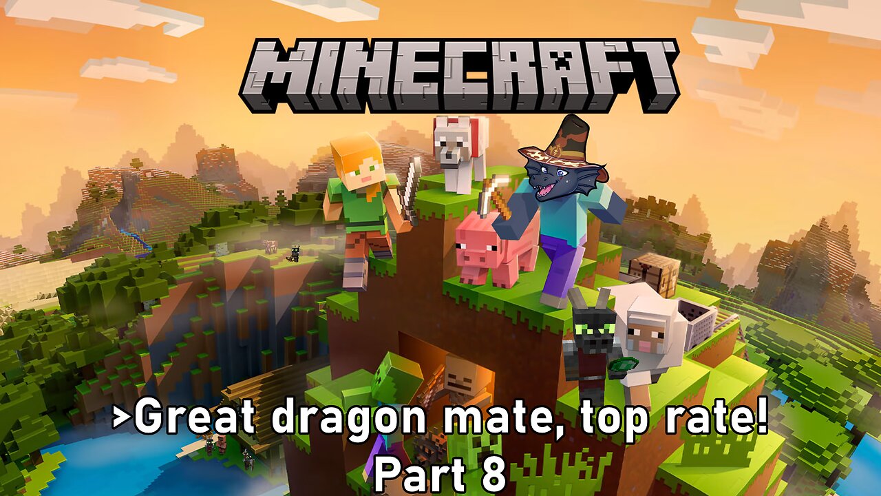 [Minecraft - Dragon Mod] Part 8 - Great dragon mate! {Kick and Rumble}