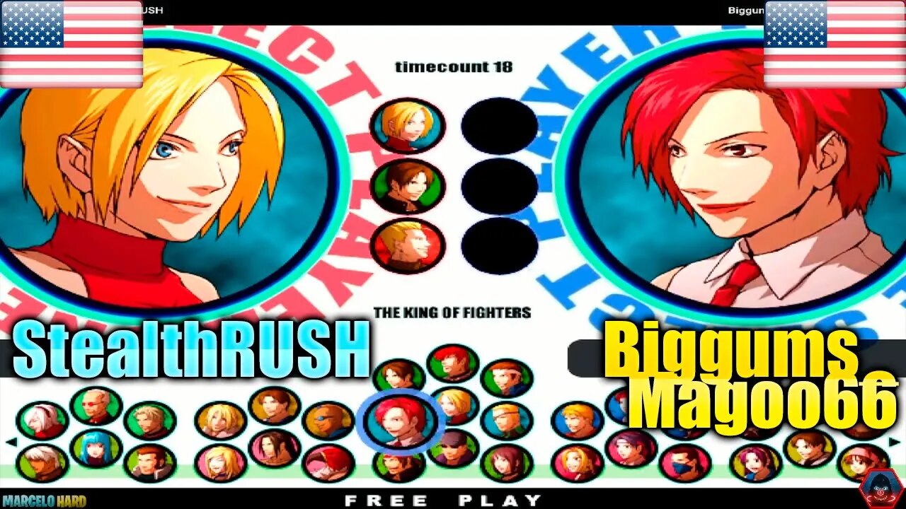 The King of Fighters XI (StealthRUSH Vs. Biggums_Magoo66) [U.S.A. Vs. U.S.A.]