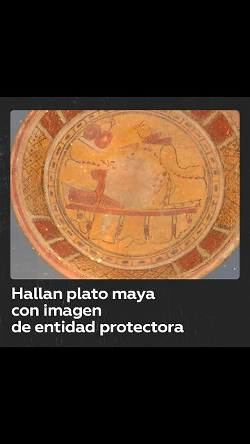 Descubren un plato milenario en excavaciones del Tren Maya en México