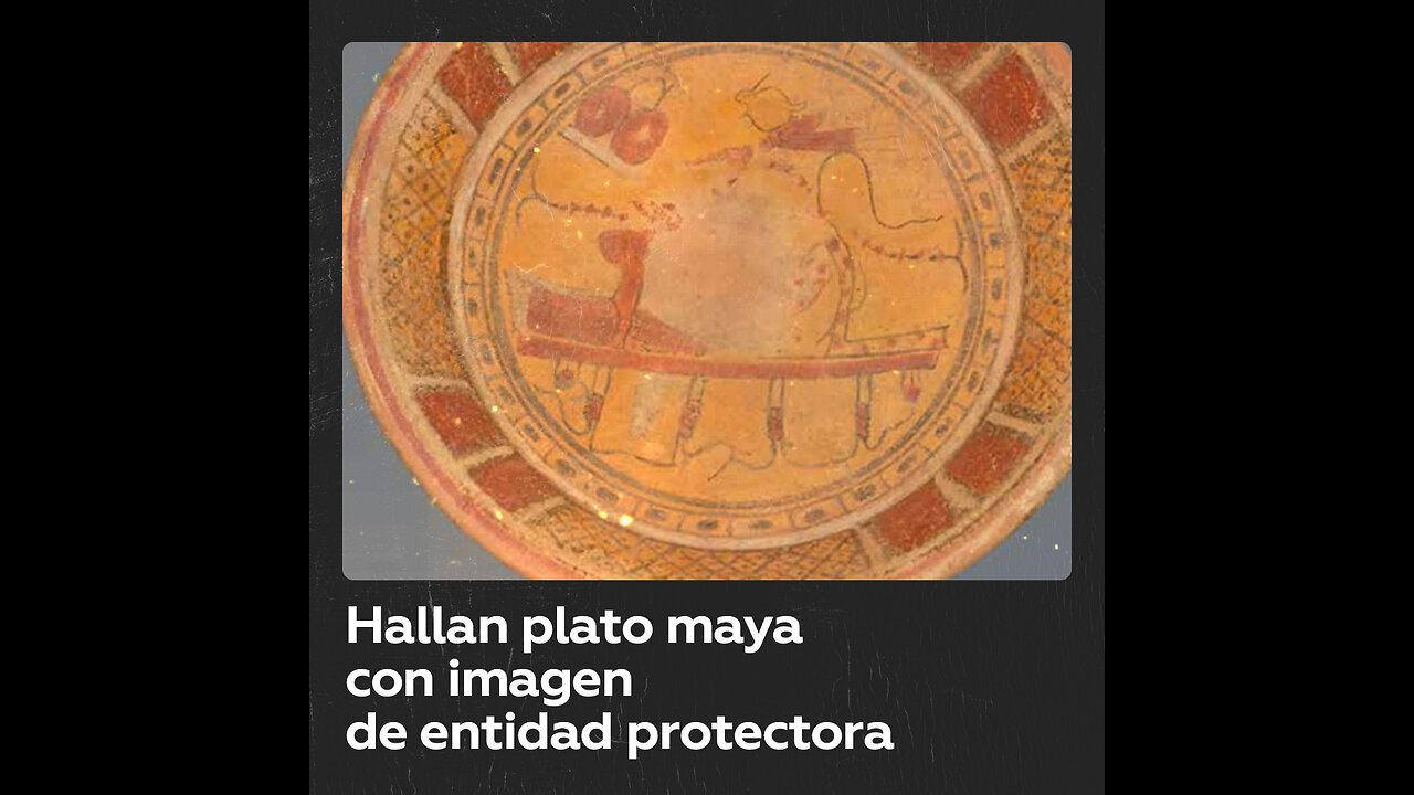 Descubren un plato milenario en excavaciones del Tren Maya en México