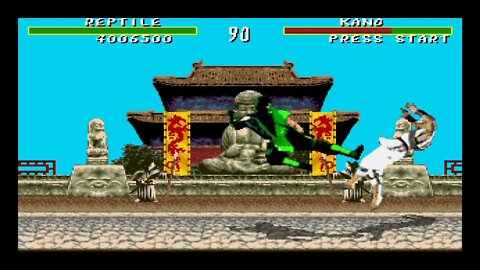 Mortal Kombat 1 Play As Boss (Genesis)On Raspberry Pi 3