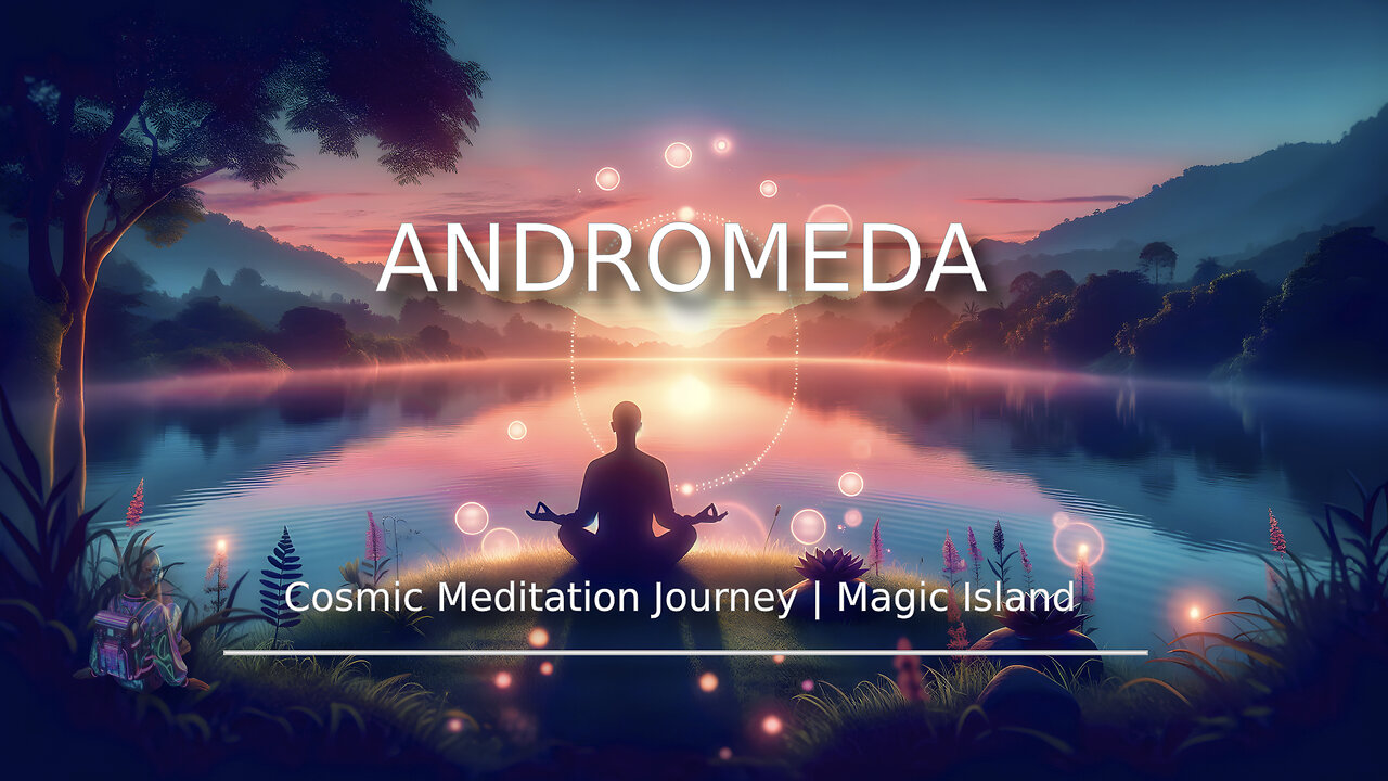 Andromeda 🎧 ~ Cosmic Meditation Journey | Magic Island