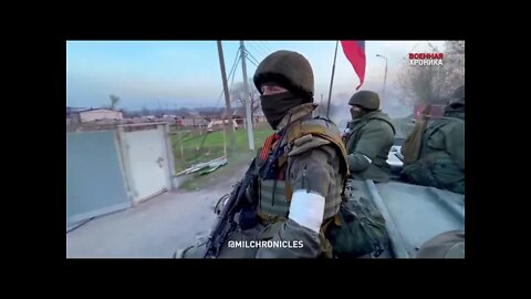 Legendary Assault Battalion Of The DPR "Somalia" March Through Mariupol To "Azovstal"