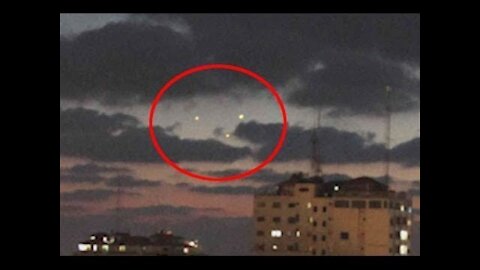 Breaking 🔴 Mysterious UFO Fleet Caught On Camera Over Gaza 🔴 UFO Sightings 2021