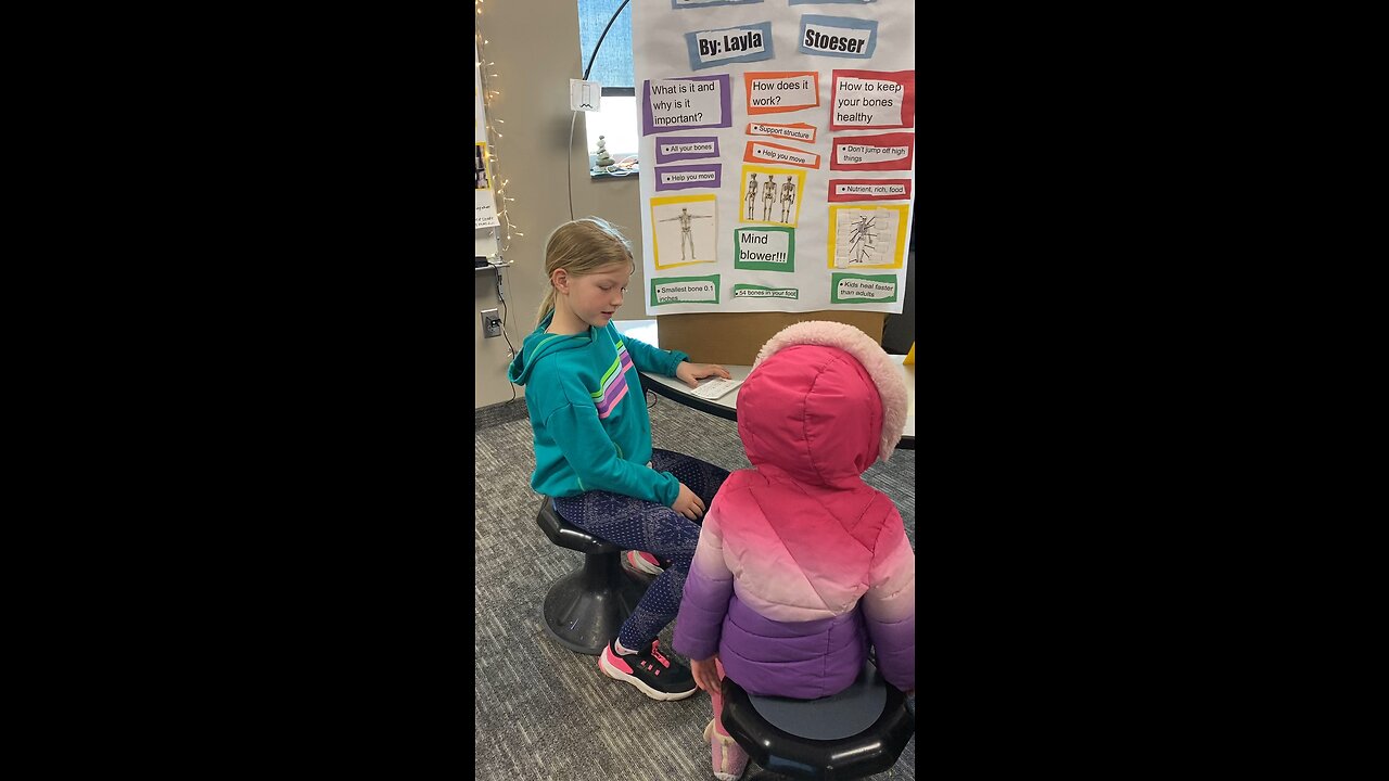 Layla's science presentation