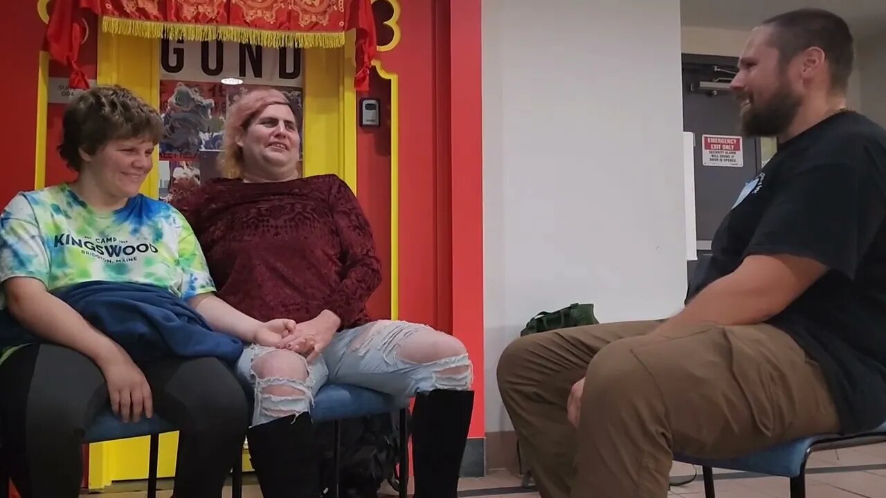 Day 5, Interview with Freydis and Midnight A Homeless Transgender Couple