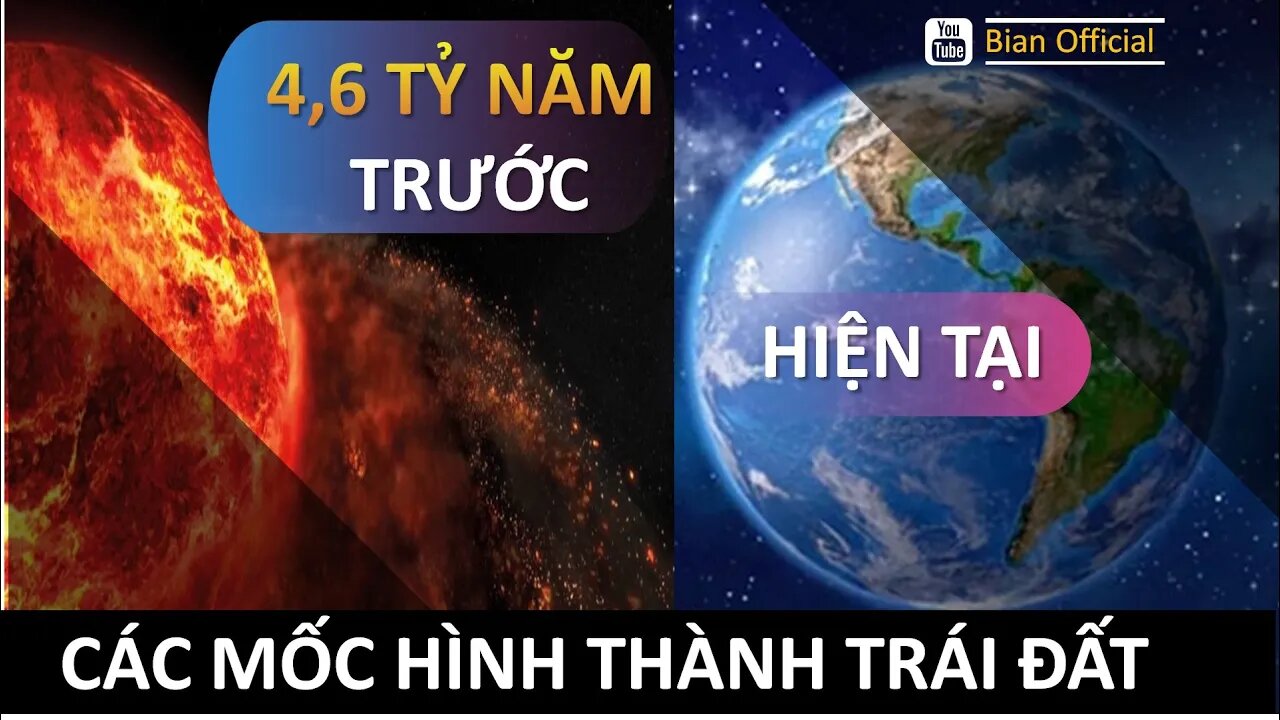 #8 Lịch Sử 4,6 Tỉ Năm của Trái Đất trong 5 phút