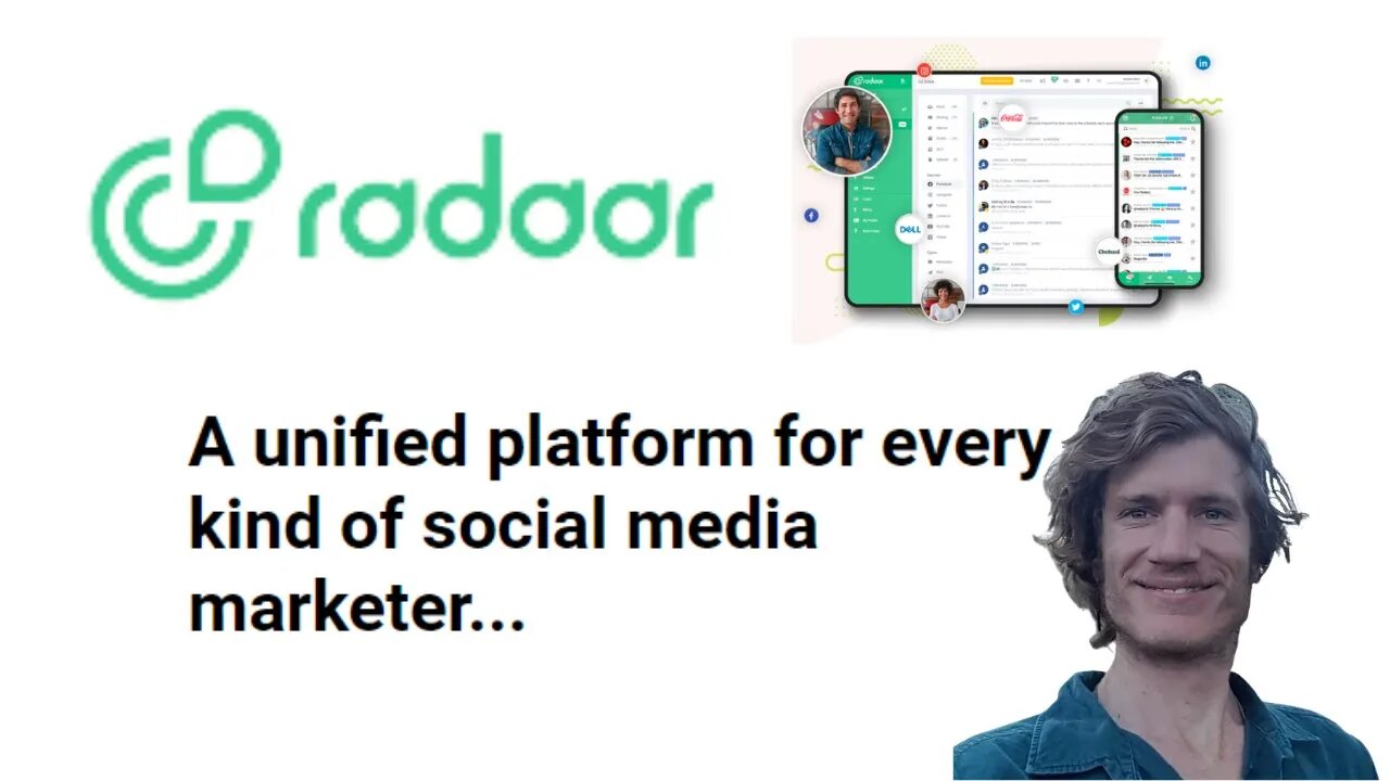 Social Media Managment Tools - RADAAR walkthrough review & comparison