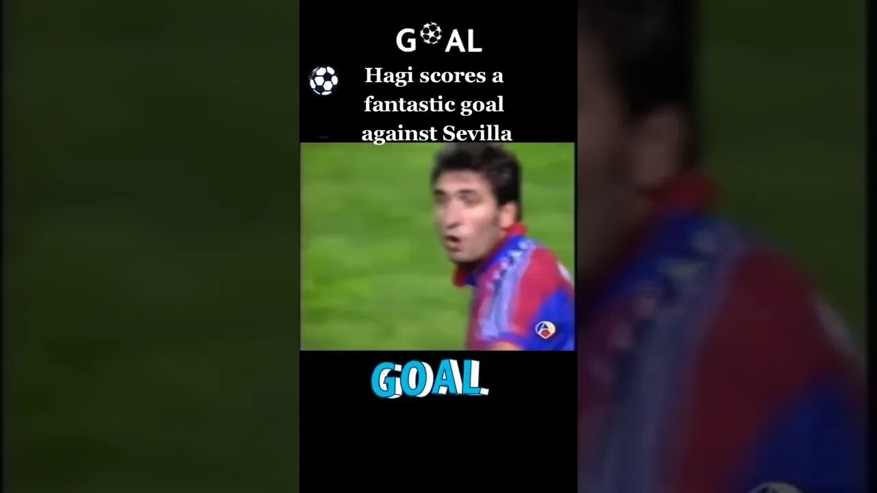 Hit 👍 & SUBSCRIBE for more ⚽️ 🏀 🏈 ⚾️ 🎾 🏐 🏉 🎱 Fantastic goal Hagi for Barcelona 👑