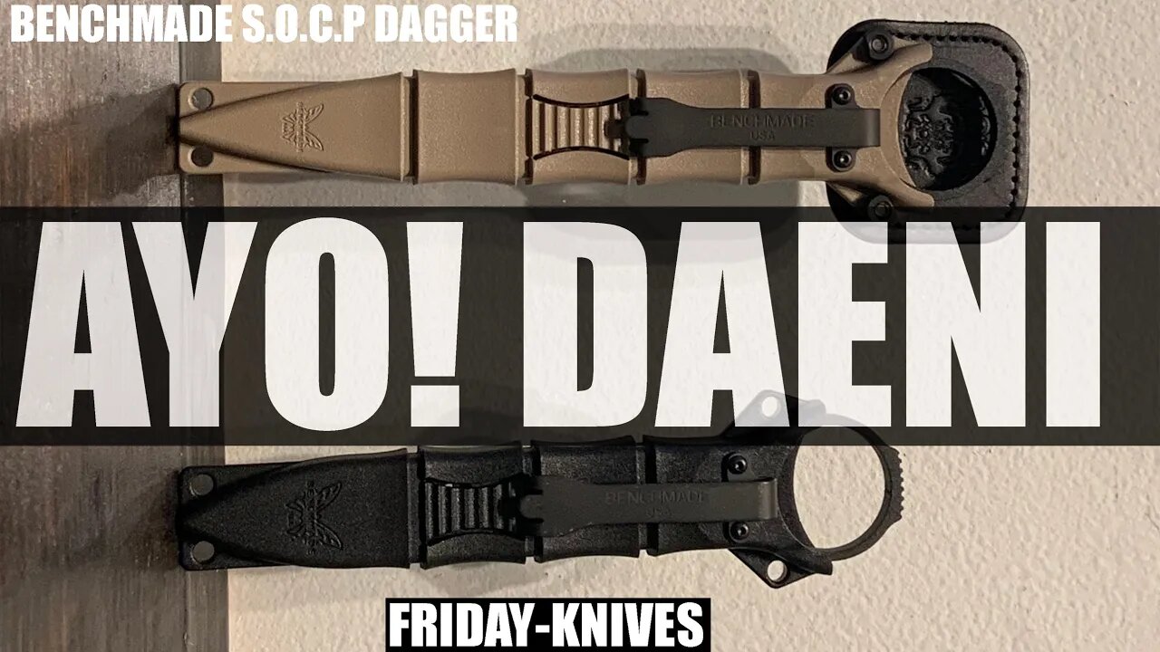 Benchmade SOCP Mini Dagger | AYO! Daeni