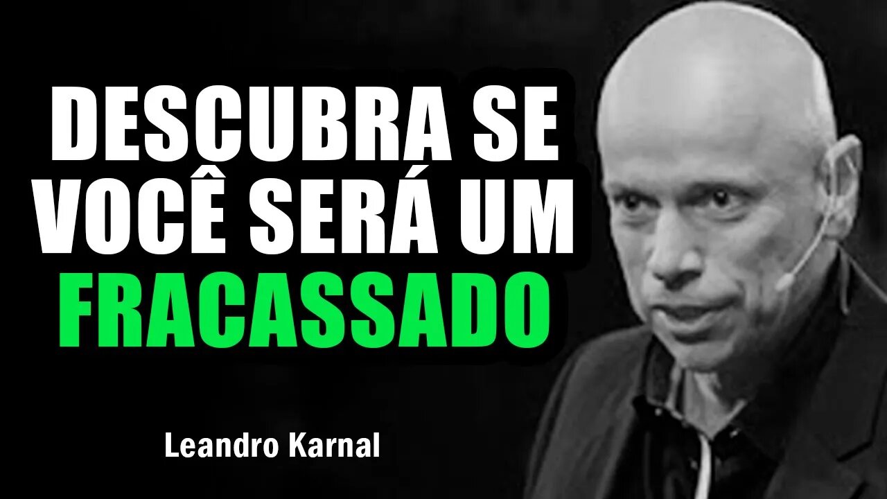 EU JÁ IA DESISTIR, MAS VI ESSE VÍDEO E TUDO MUDOU... (IMPACTANTE) LEANDRO KARNAL MOTIVAÇÃO