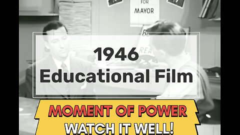 How To SPOT Propergander 1946 school educational film