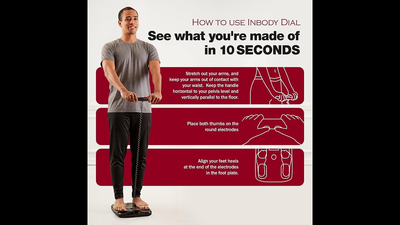 Body fat scale for men and women - InBody Dial H20 review