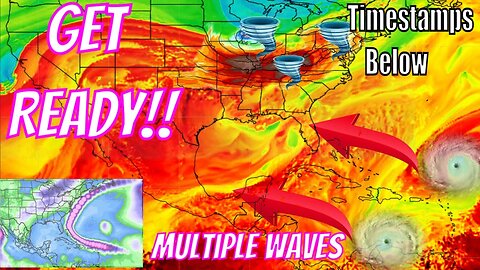 Get Ready! Potential Tornado Outbreak & Latest Tropical Update! - The WeatherMan Plus