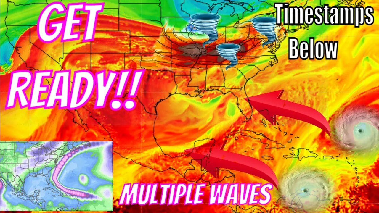 Get Ready! Potential Tornado Outbreak & Latest Tropical Update! - The WeatherMan Plus