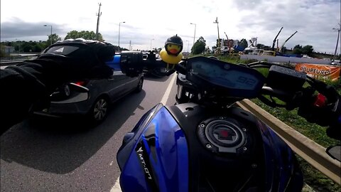 Yamaha Mt-07 Último role do Patinho 😢😢😢