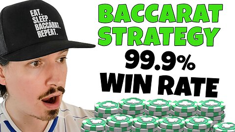 [NEW] 99.9% WIN RATE BACCARAT STRATEGY!!! (EASY)