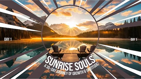 Transform Your Life in 30 Days with Sunrise Souls! 📚