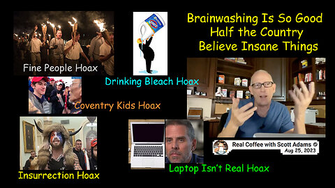 Brainwashing Is So Good – Half the Country Believe Insane Things