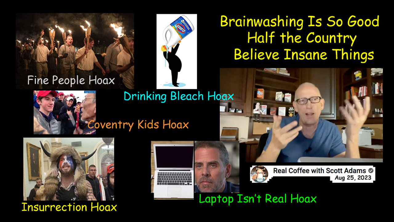Brainwashing Is So Good – Half the Country Believe Insane Things