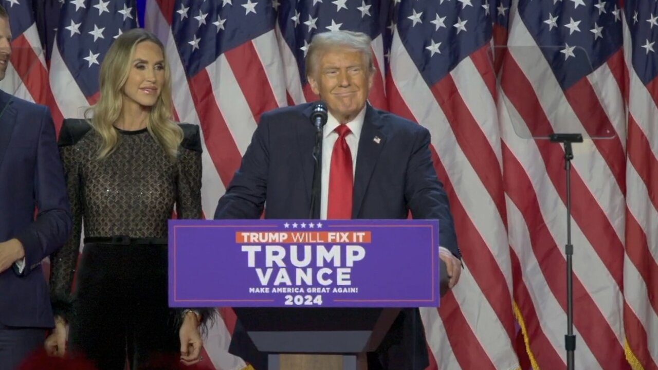 Trump Gives 2024 Victory Speech at Election Night Party in Florida FULL SPEECH