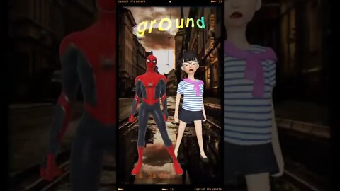 Vídeo de Animação - Homem Aranha Spider Man #shorts