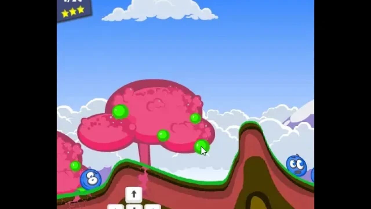 Синий Шарик - ВСЕ УРОВНИ ПОДРЯД/Blue Ball - ALL LEVELS in a row