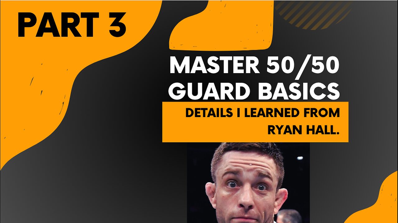 BJJ Fundamentals: 50/50 Position Techniques I learned from Ryan Hall (Part 3)