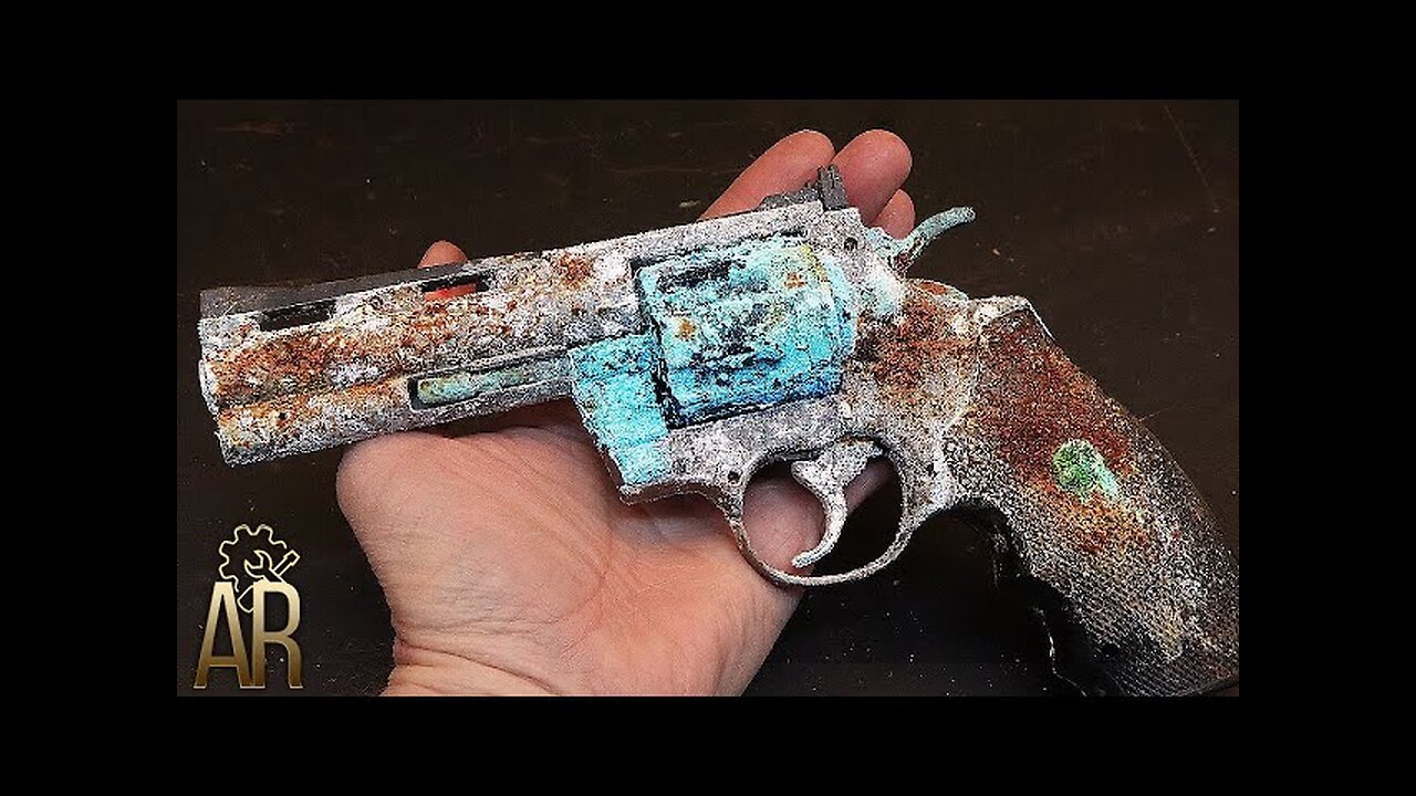 COLT Python .357 MAGNUM Gun Lighter Restoration