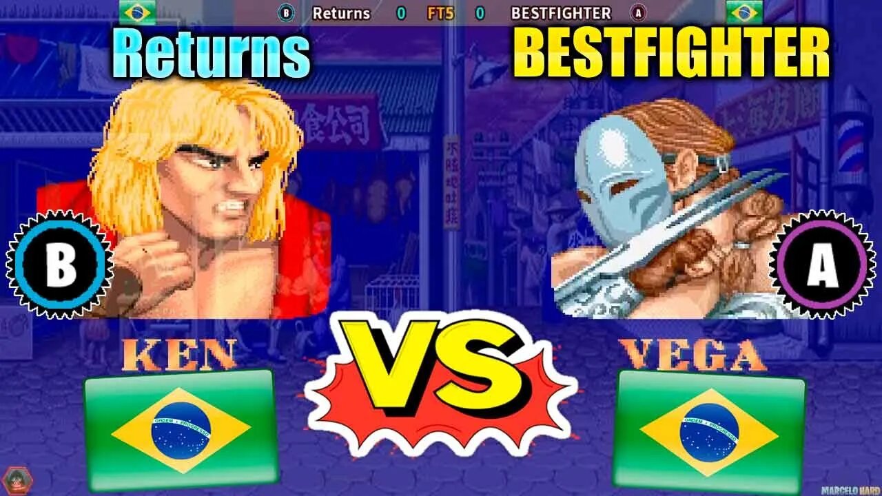 Street Fighter II': Champion Edition (Returns Vs. BESTFIGHTER) [Brazil Vs. Brazil]