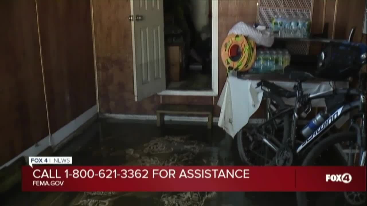 Mobile home residents react to damage after Ian