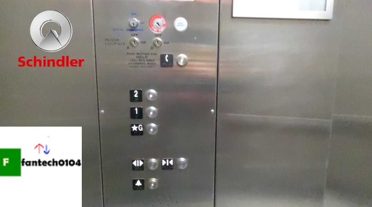 Schindler Hydraulic Elevator @ Academic & Performance Center - Curry College - Milton, Massachusetts