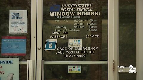 Audit of Baltimore-area post offices uncovers 1M pieces of delayed mail, inaccurate reporting, improper scanning