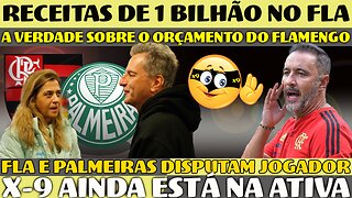 X-9 NA ATIVA | A VERDADE SOBRE O PLANEJAMENTO ORÇAMENTÁRIO | FLAMENGO x PALMEIRAS POR JOGADOR E+