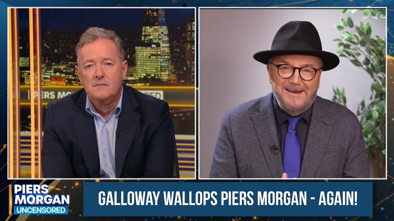 George Galloway wallops Piers Morgan - Again...