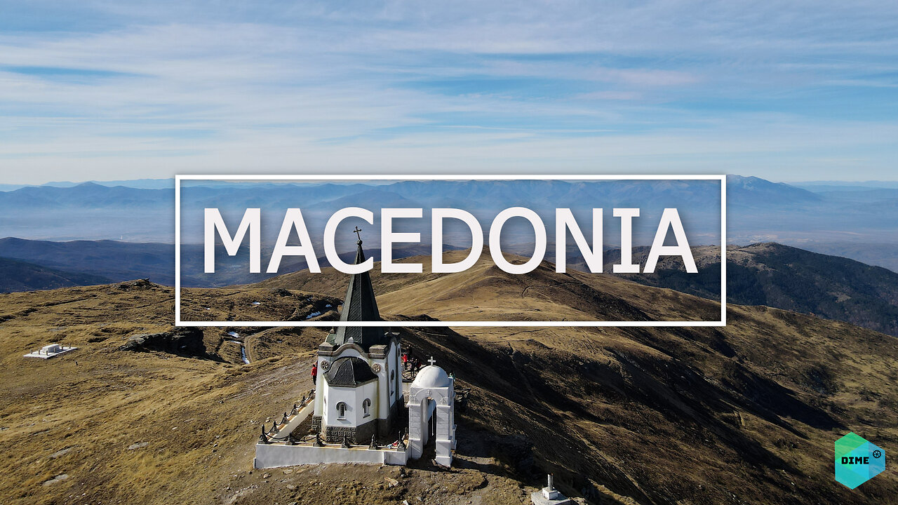 MACEDONIA | 2nd Cinematic Aerial Video - 🇲🇰