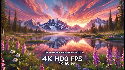 The Most BEAUTIFUL Earth Video You'll Ever See in 4K HDR 60 FPS