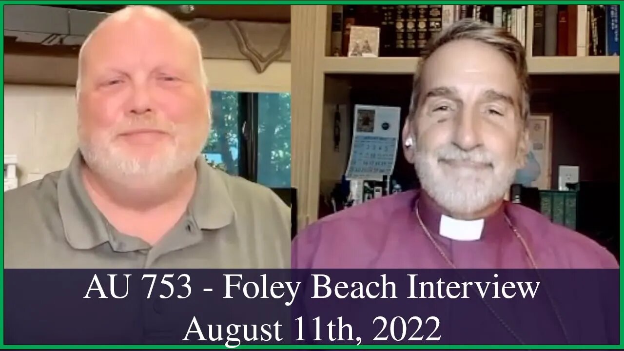 Anglican Unscripted 753 - Archbishop Foley Beach Interview