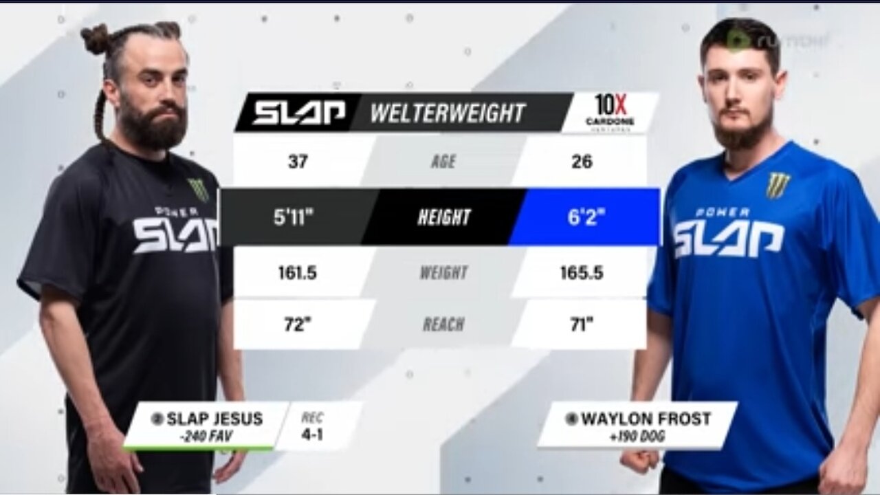 Power Slap 1: Michael Smith vs Waylon Frost | Power Slap 1 Prelims