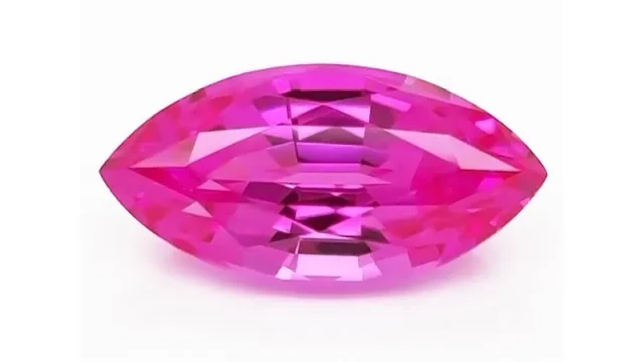 Chatham Marquise Pink Sapphire: Lab Grown Marquise Cut Pink Sapphires